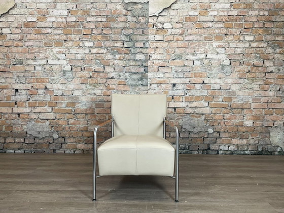 Bert Plantagie Class - Ivoor Leer | Dutch Design – Fauteuils, Leather, Metal (photo 2 of 17)