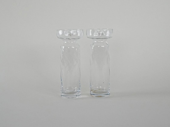 Image 1 of Glass vase, Danish design, 1970s, manufacturer: Holmegaard