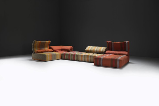 Image 1 of Canapé modulaire vintage 'Voyage Immobile' par Hans Hopfer pour Roche Bobois France