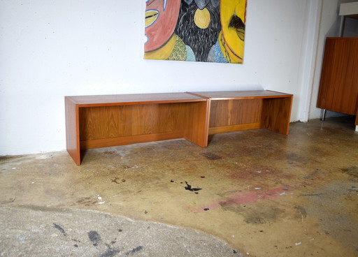 Modulares Teak-Sideboard, Vintage-Lowboard, Mid-Century