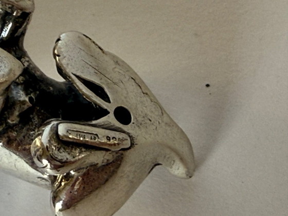 Image 1 of Chiot en argent massif Saturno