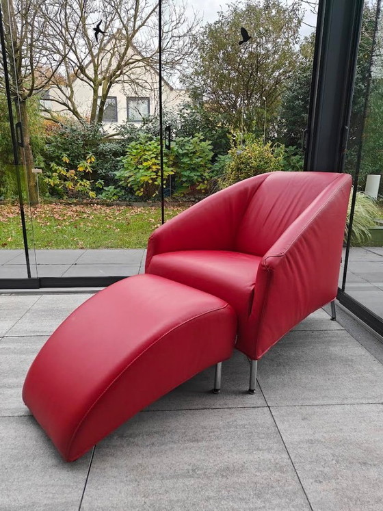 Image 1 of Fauteuil Met Hocker Bert Plantagie