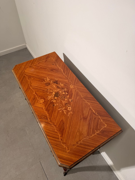 Image 1 of Franse ladekast met marqueterie