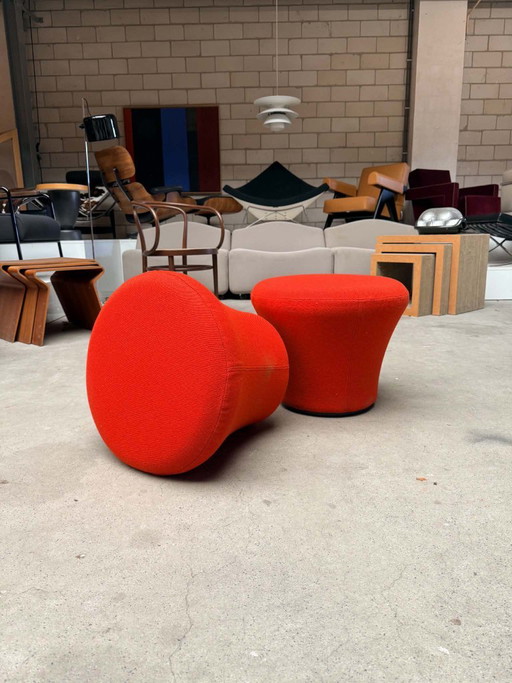 Artifort Mushroom Poef, Pierre Paulin (voorraad: 2)