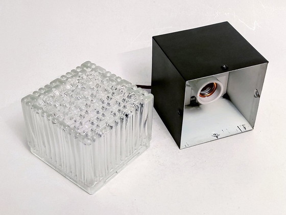 Image 1 of Lámparas de techo en forma de cubo, años 60