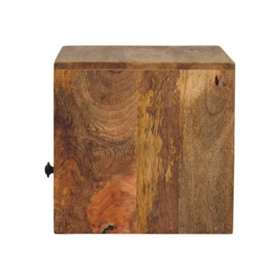Solis Wall-Mounted Nightstand with Drawer (Oak Finish) – Artisan, Wood (photo 9 of 10)