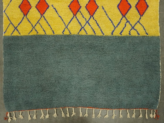 Image 1 of Berber tapijt - 325 cm x 216 cm - gekleurde wol