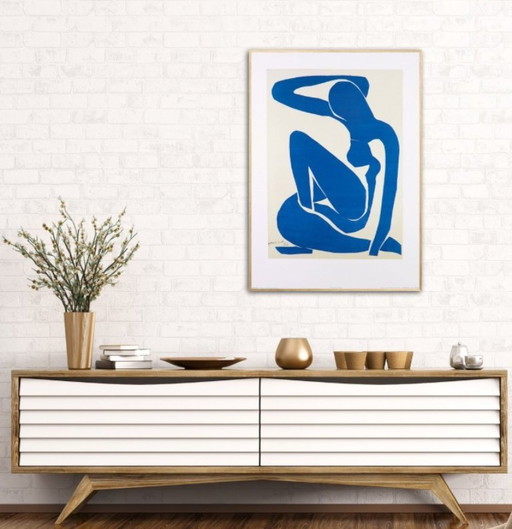 Henri Matisse (1869-1954) - Nu bleu II – lithos zeefdrukken, Paper (photo 2 of 6)