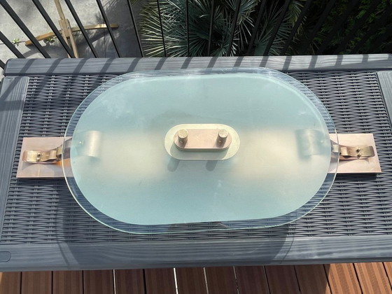 Image 1 of Elegante Art-Déco-Deckenleuchte, 1920er Jahre