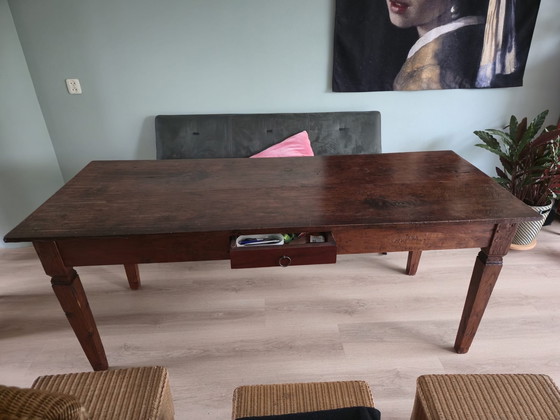 Image 1 of Dining Table From Indonesia From Teak