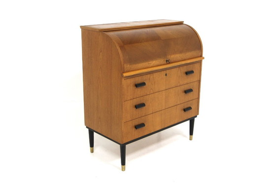 Image 1 of Secreter de teca escandinava, Suecia, 1950