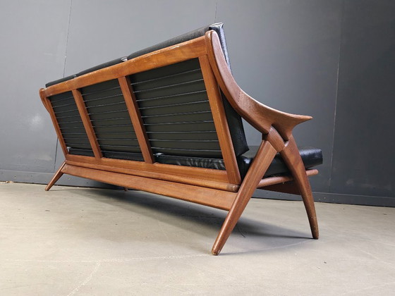 Image 1 of Canapé vintage à trois places 'de knoop' par de ster Gelderland, 1960s