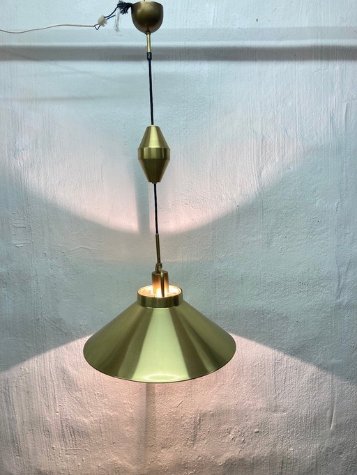 Deense hanglamp van Lyfa Design Fritz Schlegel jaren 60