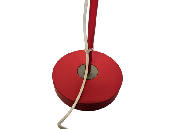 Ikea - Kvart model - design Marianne and Knut Hagberg - Sweden - 1990s, Floor lights, Metal, Plastic, Red (photo 7 of 9)