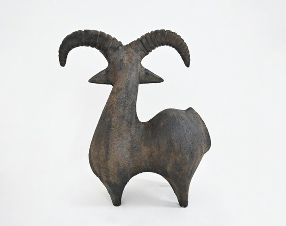 Image 1 of Keramische Ziege von Dominique Pouchain