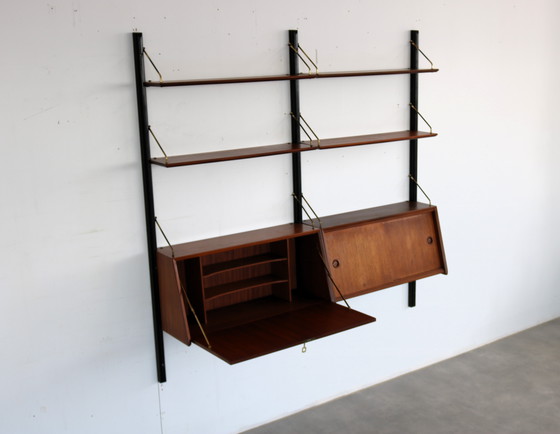 Image 1 of Vintage Louis Van Teeffelen per il sistema a parete Wébé