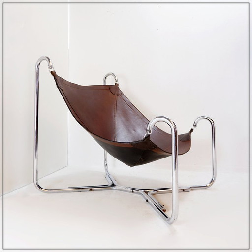 Baffo" armchair by Didone & Pareschi for Busnelli, Italy