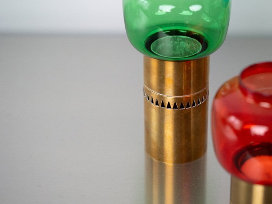 Image 1 of Zeer zeldzame set van 4 vintage kandelaars Lotta van Hans-Agne Jakobsson