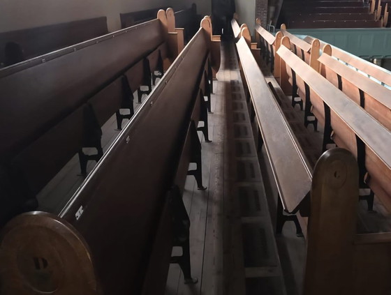 Image 1 of Antique church pews for sale