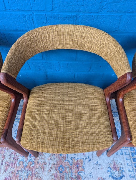 Image 1 of 4x vintage stoelen, Korup Stolefabrik model T21, jaren 60