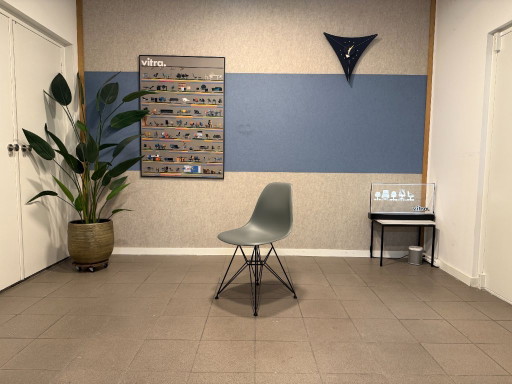 Vitra | Eames | DSR | Plástico Granite Grey | 2 piezas