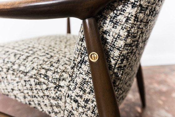 Image 1 of Mid Century Moderne Fauteuils Gfm 87 Door Juliusz Kędziorek, Gfm, Polen, 1960's, Set Van 2