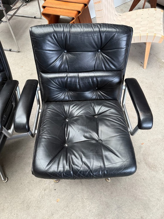 Image 1 of Girsberger office chair leer