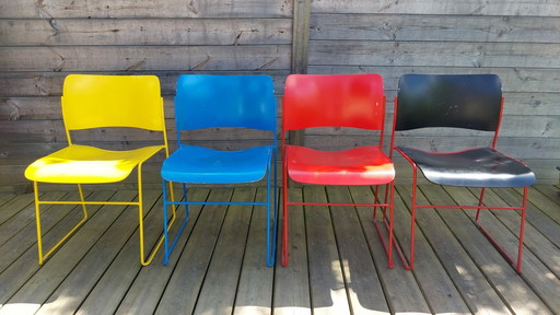 Seid International - David Rowland - Chair - Metal, Wood