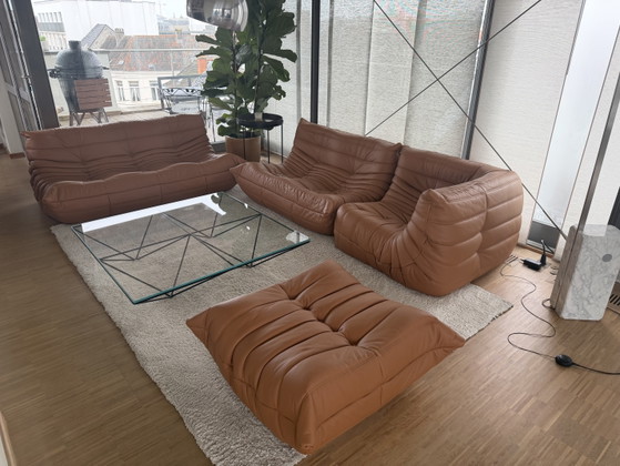 Togo Salonzetels Ligne Roset – Modulare Sofas, Leather (photo 4 of 7)