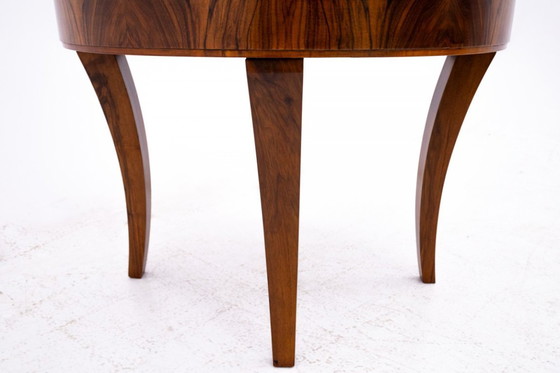 Image 1 of Art-Déco-Tisch, Polen, ca. 1950.