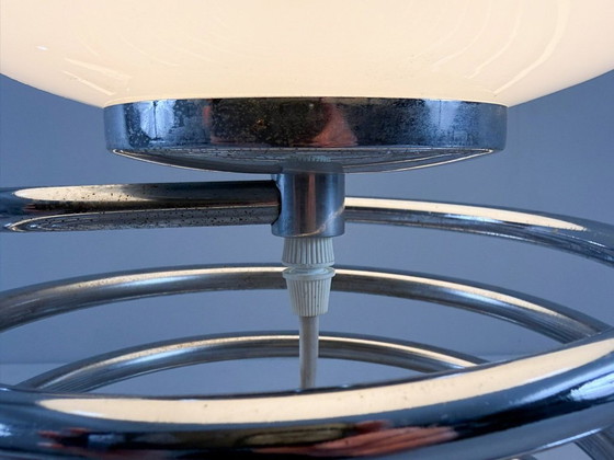 Image 1 of INGO MAURER. per Honsel, lampada da tavolo a spirale, Germania, anni '70