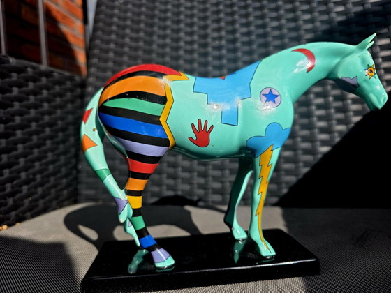 1E First Edition Spirit War Pony #1462 Tavlos 2003 – Trail of painted ponies, Decorative Objects, Ceramic (photo 8 of 8)