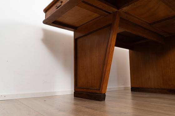 Image 1 of Scrivania direzionale in stile Art Déco