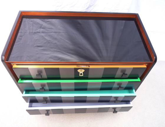 Image 1 of Vintage ladekast met 4 laden