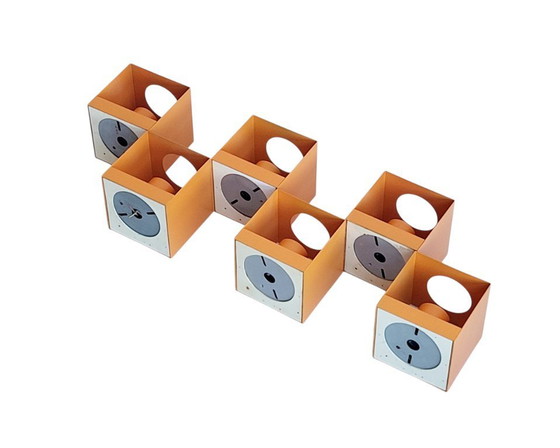Image 1 of 6x Philips cube wall lights