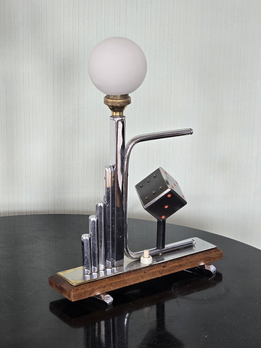 Art Deco Casino Lamp