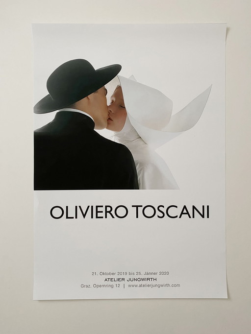 Oliviero Toscani Exhibition Poster - Atelier Jungwirth