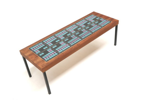 Image 1 of Table basse vintage en céramique fabriquée dans les années 1970