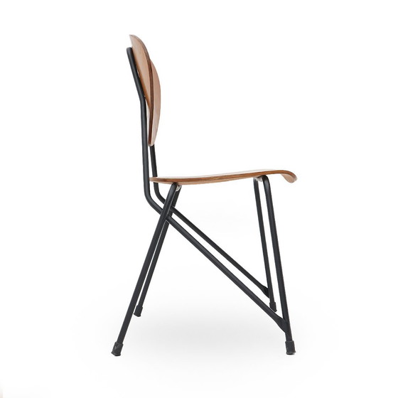 Image 1 of 4 chaises par Aurelio Villari pour Isa Bergamo, années 1950