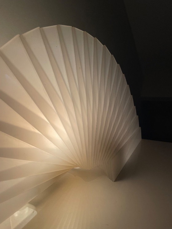 Image 1 of Designer table lamp – Fan model (Italy, ca. 1970–1980)
