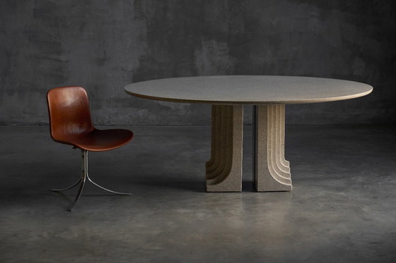 Image 1 of Samo Dining Table by Carlo Scarpa for Simon Gavina, Italy, 1971