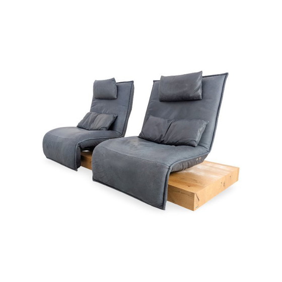 Image 1 of Originele Koinor Epos 3 Sofa Beam Oak Design Bank Tweezitsbank