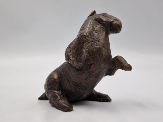 Image 1 of Kleine Bronzeskulptur eines Pferdes, Arthur Spronken?