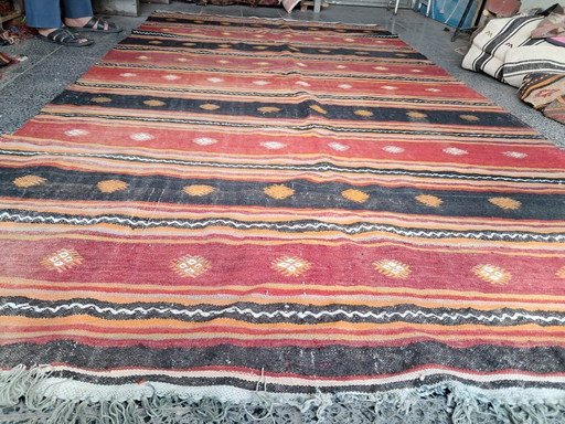 Kilim turco tessuto a mano 310x165cm