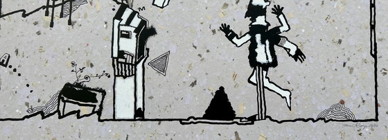 Image 1 of Screen print Huibert van Dorp