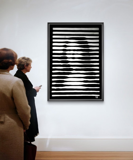 Image 1 of Walter Geraci - Gioconda Stripes XL white