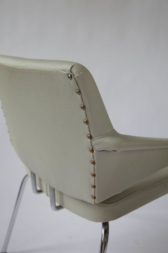 Twee Deense congresvoorzitters, Jacob Jensen voor Duba, jaren 70 – Fauteuils, Skai (photo 3 of 6)