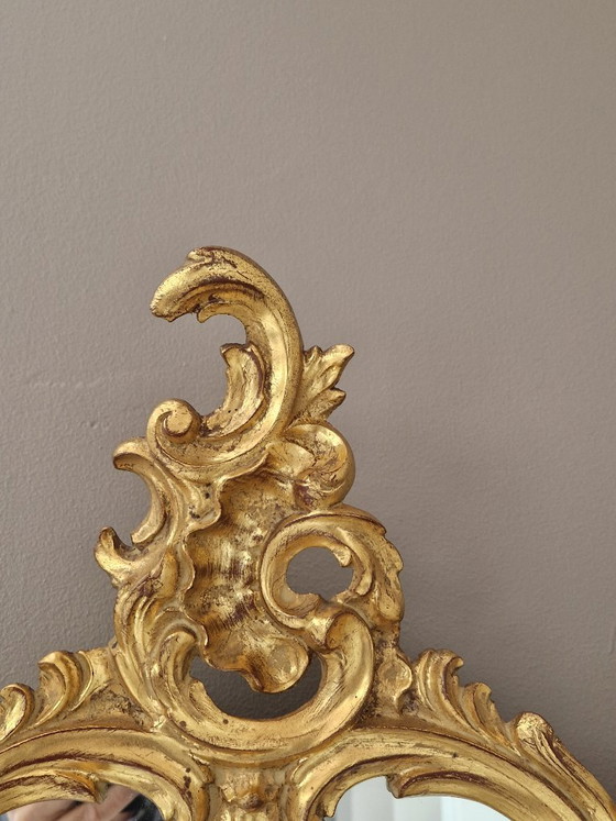 Image 1 of Vintage rococo wall mirror