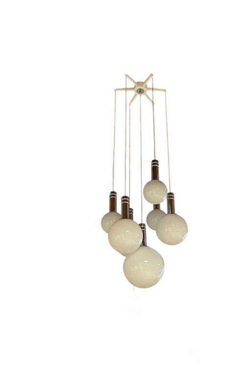 Lampada Cascade vintage dell'era spaziale