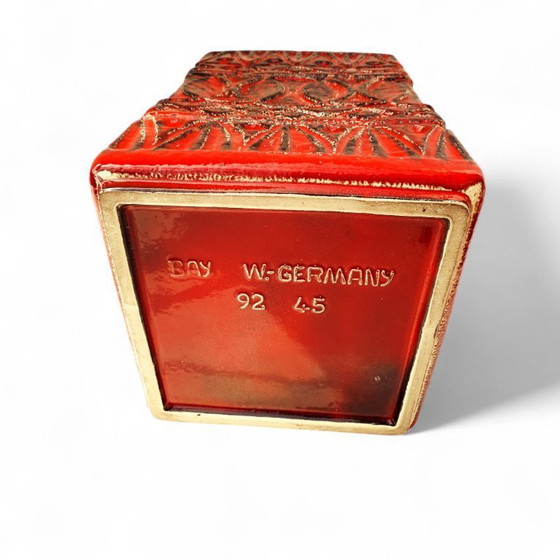 Image 1 of Vaso in ceramica vintage 92 45, Bodo Mans per Bay Keramik, Germania